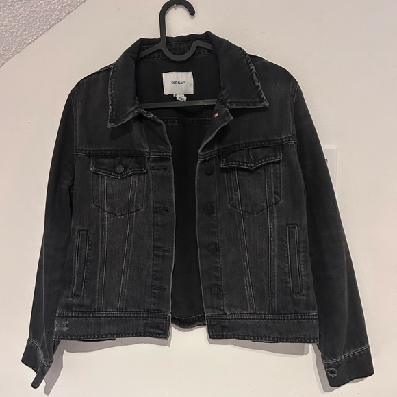 Old Navy Jackets & Blazers - Old Navy Charcoal Denim Jacket